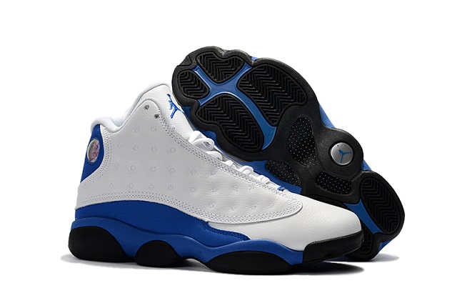 Women Air Jordan 13 Retro Hyper Royal White